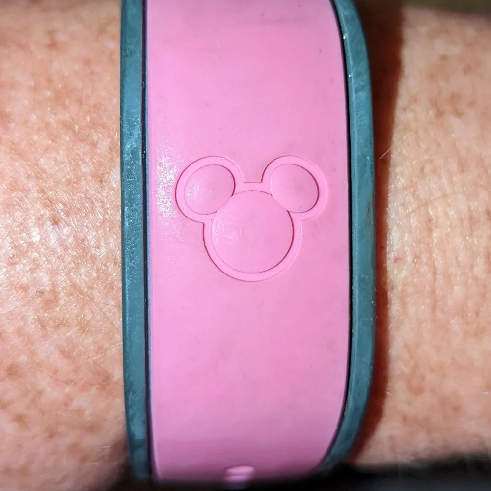 Pink- Disney Magic Band-Inscribed-Collectible Souvenir